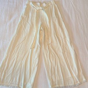 flowy summer pants, size S, snatching waist band, worn once